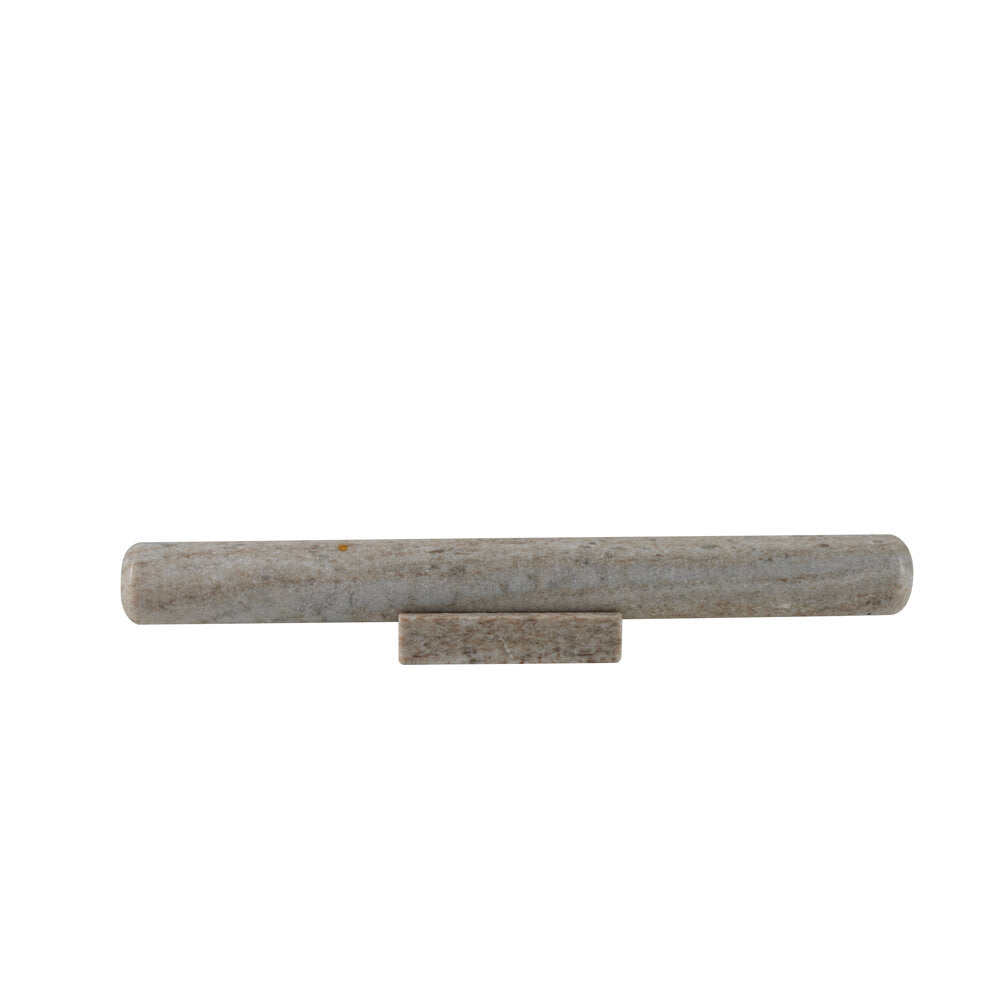 Marmor kagerulle, beige - 39cm.